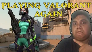 PLAYING VALORANT  AGAIN | DEATH MATCH GAMEPLAY