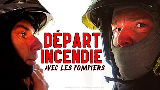Départ incendie : Une Intervention Au Fourgon Avec les Pompiers ! 🚒🔥