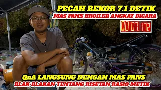 BROILER🔴Sleep Engine Tercepat Indonesia "MAS PANS BLAK-BLAKAN TENTANG SPEK MOTORNYA" Ini Rahasianya