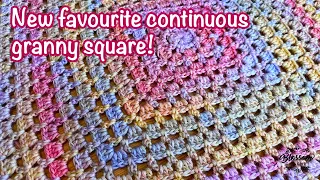 Crochet A Classic Lace Granny Square - My New Favourite Square! Easy crochet motif