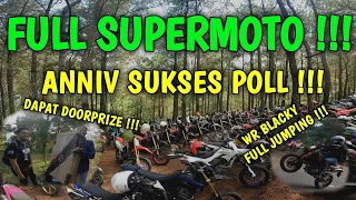 ACARA ANNIVERSARY SMI KEDIRI CHAPTER FULL MERIAH !!! || MOTOVLOG SUPERMOTO WR 155