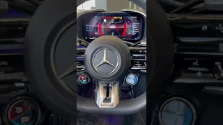 2023 AMG SL 63 Digital Instrument Cluster and Infotainment #shorts #sl63amg