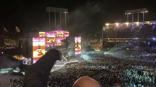 Elton John plays I’m Still Standing at Dodger’s Stadium