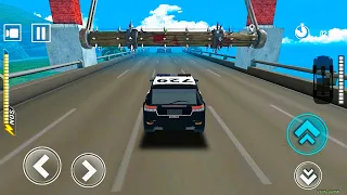 Impossible Track Speed Cars Bump Driving Games - Police Car | Android Gameplay