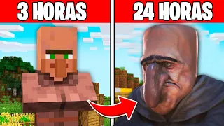 24 Horas no Minecraft REALISTA!