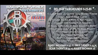 Bachman Turner Overdrive 6-25-89 San Diego UNRELEASED