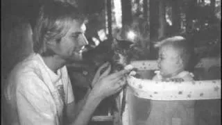 Kurt and Frances Bean Cobain (All Apologies)