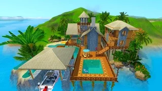 Sims 3 Тропический дом