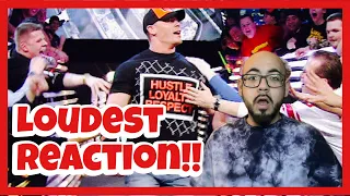 Reacting to the LOUDEST REACTIONS in WWE History!