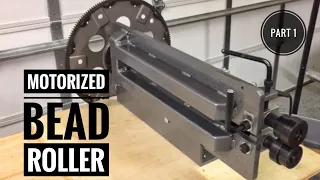 Motorizing a Woodward Fab Bead Roller on the Cheap! Part 1