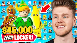 REVEALING MY $45,000 LEGO FORTNITE LOCKER