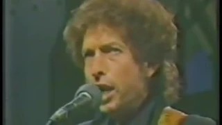 Bob Dylan  "Don't Start Me Talkin'"  Letterman 1984