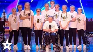 INSPIRATIONAL Dance Group RISE Pay Tribute To Manchester On Britain's Got Talent 2018