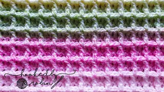 How to Crochet the Waffle Stitch