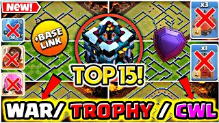 TOP 15 NEW BEST TH13 WAR BASE LINK 2024, TH13 ANTI 2 STAR BASE 2024, TH13 COPY LAYOUT CLASH OF CLANS