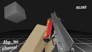 Roblox Animation | PP19 Bizon (Pringles Mag)