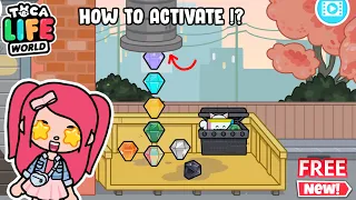 😱Just Revealed The Secret !! How To Activate This Diamond Vending Machine For Free in Tocalife 🌎