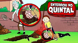 10 COISAS HORRÍVEIS que RICK E MORTY JÁ FIZERAM! 🚫