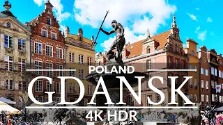 Gdansk, Poland 🇵🇱 - by drone in 4K HDR (60fps)