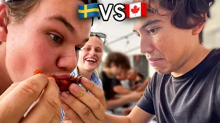 Canadian Trying Swedish Crayfish For The FIRST Time!!