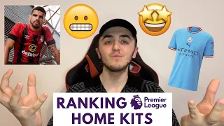 RANKING EVERY PREMIER LEAGUE CLUBS 22/23 HOME KIT!