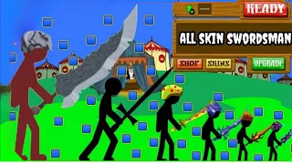 ALL SKIN SWORDSMAN ICE, PLASMA, UNDEAD MAX POWER + ICON | HACK STICK WAR LEGACY