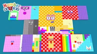 New Meta Numberblocks Puzzle 1 to big Learn to count Numberpattern Numberblocks