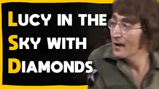 "LUCY IN THE SKY WITH DIAMONDS" É SOBRE LSD? JOHN LENNON RESPONDE | Legendado