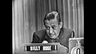 What's My Line? Billy Rose (1953)