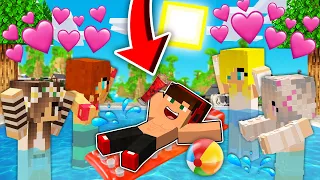 POSZEDŁEM NA BASEN TYLKO DLA DZIEWCZYN W MINECRAFT?! GPLAY & LAKI