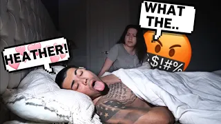 DREAMING ABOUT ANOTHER GIRL PRANK ON WIFE! 😴😘