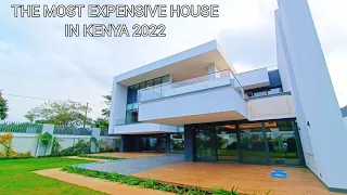 TOURING THE MOST EXPENSIVE LUXURIOUS MANSION IN KENYA, NAIROBI | SALE PRICE IS KSH 600,000,000