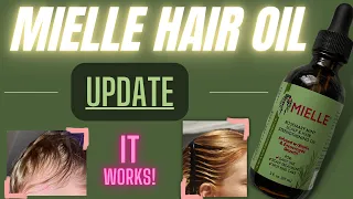 MIELLE ROSEMARY HAIR OIL UPDATE/ IT WORKS! RAPID HAIR GROWTH