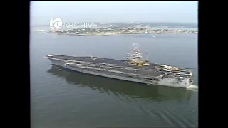 WAVY Archive: 1982 USS Eisenhower Homecoming