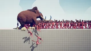 MAMMOTH vs 100x UNITS - Totally Accurate Battle Simulator TABS