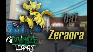 Roblox đi bắt Zeraora trong Pokemon Brick Bronze Legacy