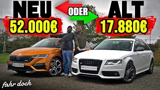 Audi S4 B8 Avant vs Skoda Octavia RS Kombi | Power Kombi Duell | Fahr doch