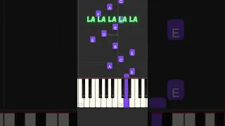 Around the World (La La La La La) 🌍 EASY Short Piano Tutorial 🌍 ATC