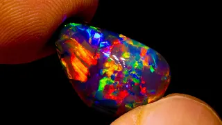 Searching for the ultimate black opal. I found it after 60 years