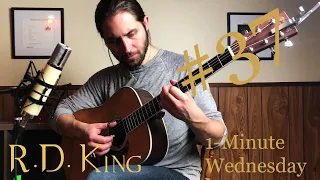 R.D. King - Moment of Peace (1-Min Wednesday #37, Acoustic Fingerstyle Guitar)