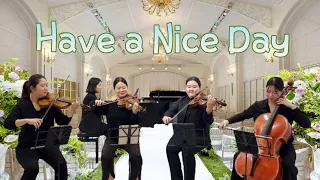 [Have a Nice Day - 비토] 부디 앙상블 (BUDI Ensemble) / 결혼식행진곡 / 피아노5중주 (Piano Quintet Cover.)