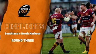 RD 3 HIGHLIGHTS | Southland v North Harbour (Mitre 10 Cup 2020)