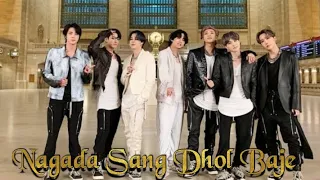 💕BTS Hindi Song Status💕||"Nagada Sang Dhol Baje"Song💕#Shorts