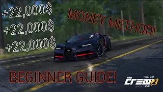 THE CREW 2 MONEY METHOD FOR BEGINNERS/NEW PLAYERS!!!