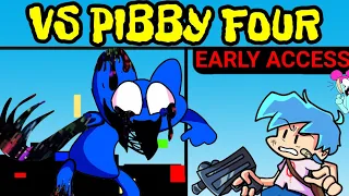Friday Night Funkin' New VS Pibby Four + Cutscenes | Come Learn With Pibby x FNF Mod (Pibby BFDI)