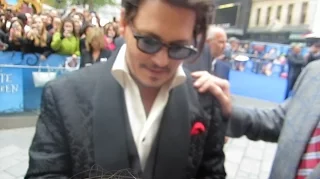 Johnny Depp -Alice Through the Looking Glass London Premiere
