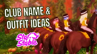 5 Club Name + Outfit Ideas! | Star Stable