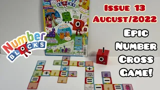 Numberblocks, Issue 13, August/2022. With Epic number cross game!