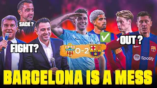 Laporta to SACK Xavi? BIG MESS, Almeria vs Barcelona [0-2] Review, Araujo✅️ Frenkie & Lewandowski❌️