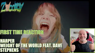Harper - Weight Of The World feat.  Dave Stephens - (Reaction!) - The Future Queen of Metal Core!
